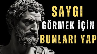 BUNLARI UYGULAYIN VE SAYGI GÖRÜN!: 7 Etkili Psikolojik Strateji | Stoacılık