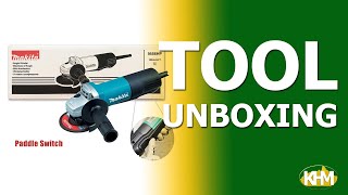 Makita 9556HP Angle Grinder Quick Unboxing