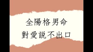 《八字批命實例1581堂》全陽格男命對愛說不出口(上海)