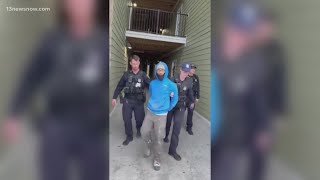 'Because of a mask?': Norfolk police withdraw felony charge against man in viral arrest video