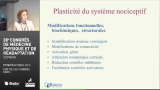 Anne BERQUIN - Douleurs chroniques : quelques repères pour comprendre et agir - Congrès Sofmer 2013