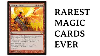 16 of the Rarest Magic Cards in Existence