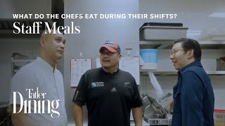 Staff Meals: What do the chefs at Burnt Ends eat during their shifts?