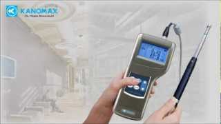 Kanomax Climomaster Hot-wire Anemometer - Overview