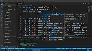 MongoDB - Website part