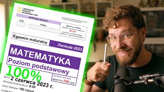 Matura z MATEMATYKI (czerwiec 2023) FORMUŁA 2023 | Rozwiązania i odpowiedzi