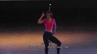 Benafsha Soonawala hot dance at Waves Bits Pilani Goa