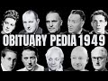 Famous Hollywood Celebrities We've Lost in 1949 - Obituary in 1949 -EP2