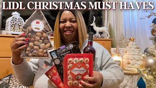 LIDL CHRISTMAS MUST HAVES 🎄  FESTIVE FOOD AND PARTY TREATS