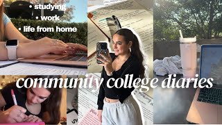 Week in my Life as a College Student | community college | working and going to school