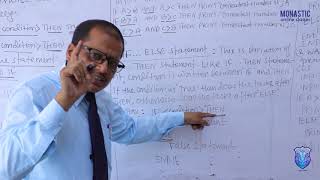Class 10 QBasic Control Statement By Sanjeev Sir | Monastic Online Classes
