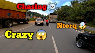 Chasing Crazy 😱 Ntorq Rider 🤯 || Shillong to umsning || Sunday Ride @THEHP4RIDER