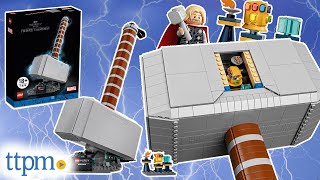 LEGO Marvel Infinity Saga Thor's Hammer Review!