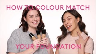 Beauty 101: How to Colour Match Your Foundation