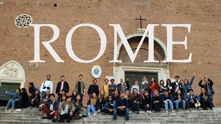 Central Saint Martins: BA Architecture ROME Study Trip 2017