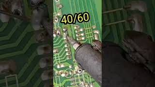 Cara memilih timah solder 60/40 atau 40/60 beda hasil solderan nya