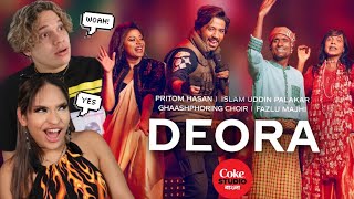 I would have never imagined this ! Latinos react to Coke Studio Bangla Season 2 | Deora |