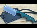 CRKT Minimalist Cleaver! Dose a neck knife have a place in your collection?