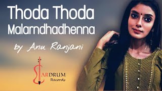Thoda Thoda Malarndhadhenna Cover | By Anu Ranjani | Keys by SR Studios | From Indira | A.R.Rahman |