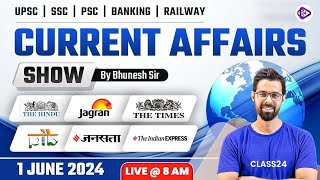 1 June ‍2024 Current Affairs | Current Affairs Today | The Hindu Analysis by Bhunesh Sir
