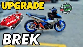 #349 UPGRADE BRAKE DEPAN YAMAHA Y15ZR || TUTORIAL||LSWvlog