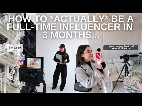 In 3 months you will be a full-time content creator and here's how: