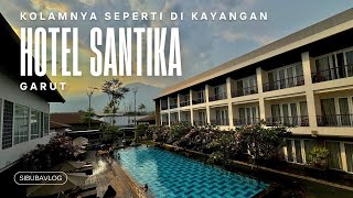 Hotel Santika Garut, Kolam air hangatnya indah banget, tipe Holywood mountain view  🧚