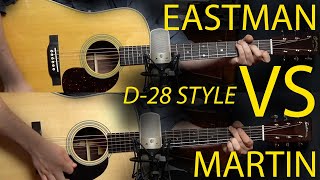 Eastman E20D vs Martin D28