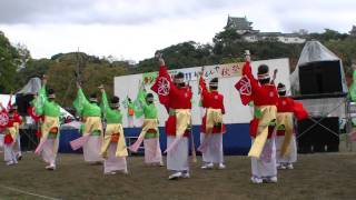 「夢屋舞組」　.おどるんや秋まつり2011　西の丸公園