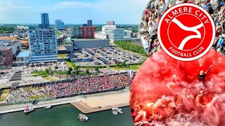 Huldiging Promotie Almere City | Drone 4K