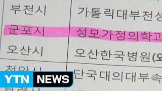 정부가 발표한 '병원 명단' 일부 오류 / YTN