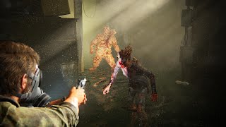 The Last of Us, Part 1: Hotel Bloater and Stalkers Encounter (PS5, 4K 60fps)
