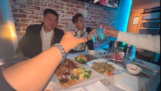 Laos LAສະບາຍດີ🙏Hollywood KT Restaurant Hanging Out With good friends มาเที่ยวกับเพื่อนที่ร้าน KT