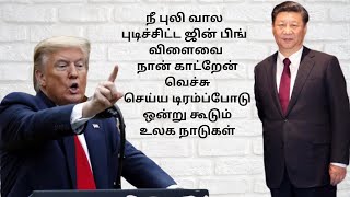 நீ புலி வால புடிச்சிட்ட ஜின் பிங் விளைவை நான் காட்றேன் டிரம்ப்போடு ஒன்று கூடும் உலக நாடுகள்