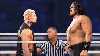 WWE RAW LIVE FULL MATCH - The Great Khali VS Cody Rhodes !!