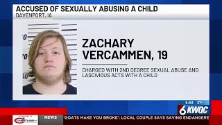 Davenport man charged sexual abuse, lascivious acts with a child