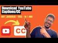 How to Download Subtitles/CC from YouTube | Download Subtitles of YouTube Videos for Free | Checksub