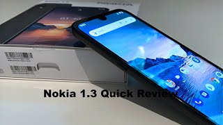 Nokia 1.3 Quick Review