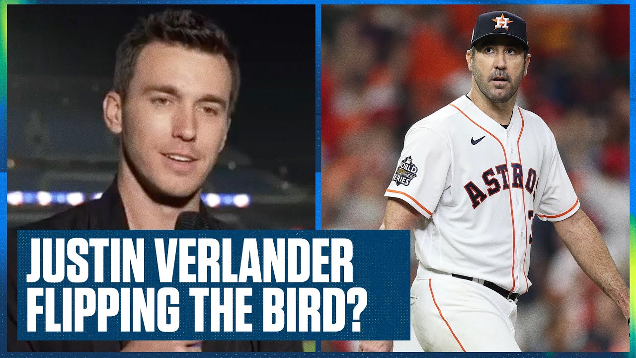 World Series: Houston Astros' Justin Verlander Flipping The Bird To ...