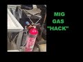Cheap MIG Welding Gas Tip Trick Cheap MIG Welding Gas Tip Trick
