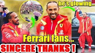 Lewis Hamilton THANKS FOR THE LOVE OF THE FAN! Really, it's great to love someone like that❤️