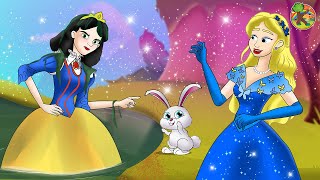 Snow White - Picnic with Cinderella | KONDOSAN English | Fairy Tales & Bedtime Stories for Kids