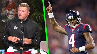 Pat McAfee Reacts To DeShaun Watson's Contract Extension With The Houston Texans
