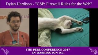 Dylan Hardison - "Content Security Policies: Sort of like firewall rules for the web"