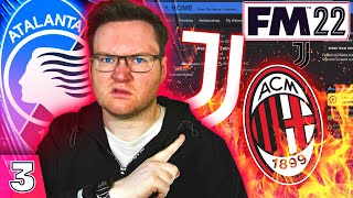 2 GAMES FROM HELL - ATALANTA: Episode 3 | Football Manager 2022 Let's Play