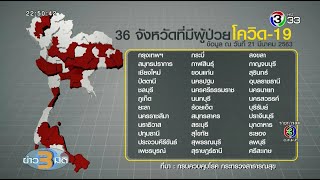 ข่าว3มิติ สธ.แถลงยอดผู้ติดเชื้อโควิด-19 ในไทย วันเดียวเพิ่ม 188 ราย