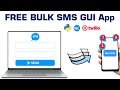 How to send FREE bulk SMS from Python GUI app #twilio #SMS #Python #kivy #kivyMD