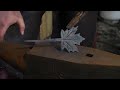 how to forge a maple leaf hook