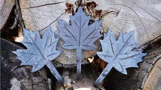 How to Forge a Maple Leaf Hook