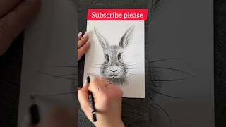 how to draw a bunny drawing। easy drawing #artfourheart  #youtubeshorts